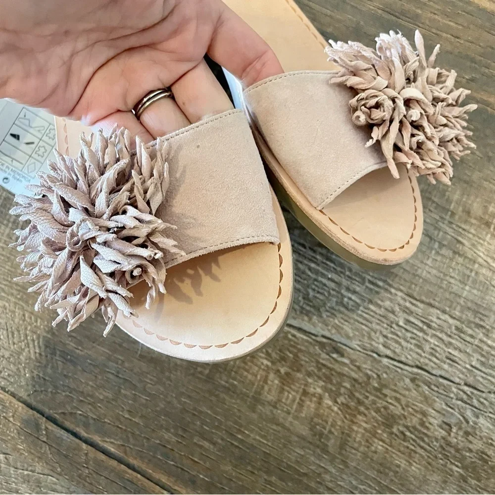 Mibo Suede Altair Sandals NWT